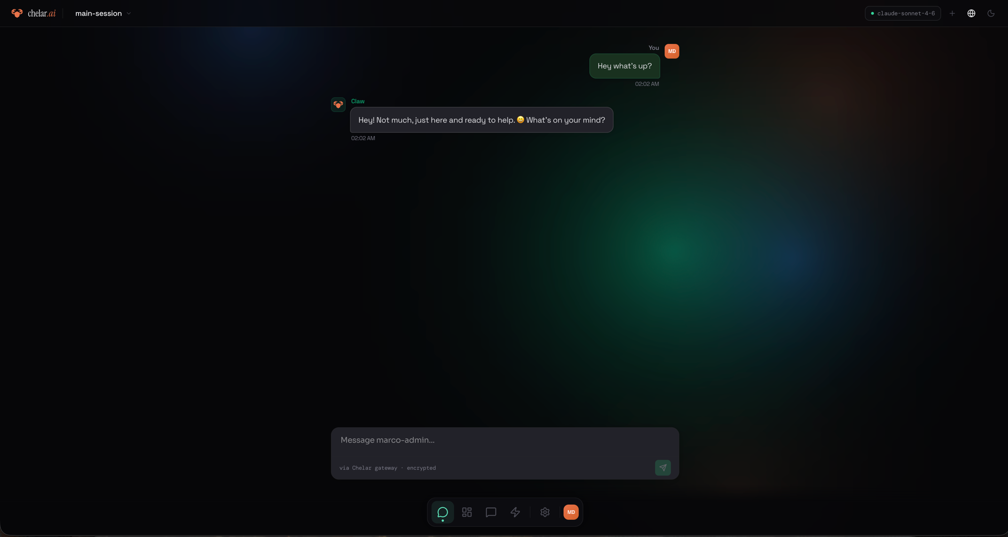 Chat interface